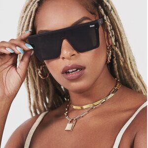 Quay Hindsight 142mm Shield Sunglasses